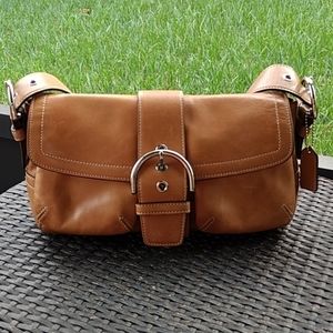 Coach Tan Leather Soho Purse